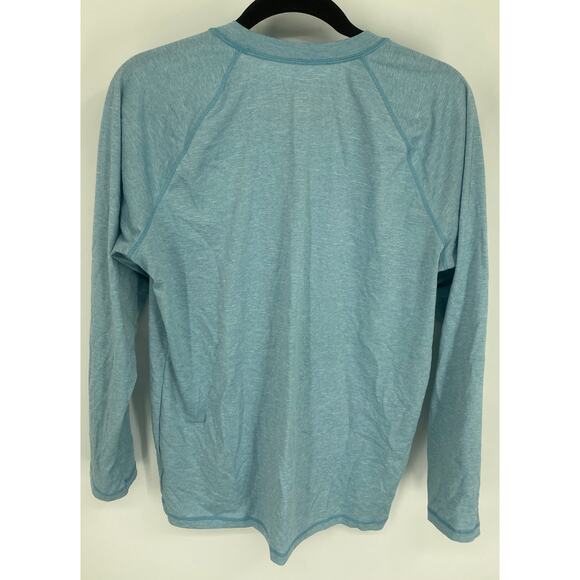 Nike Dri-Fit men Small Element Running Crew blue long sleeve Shirt - Picture 5 of 5